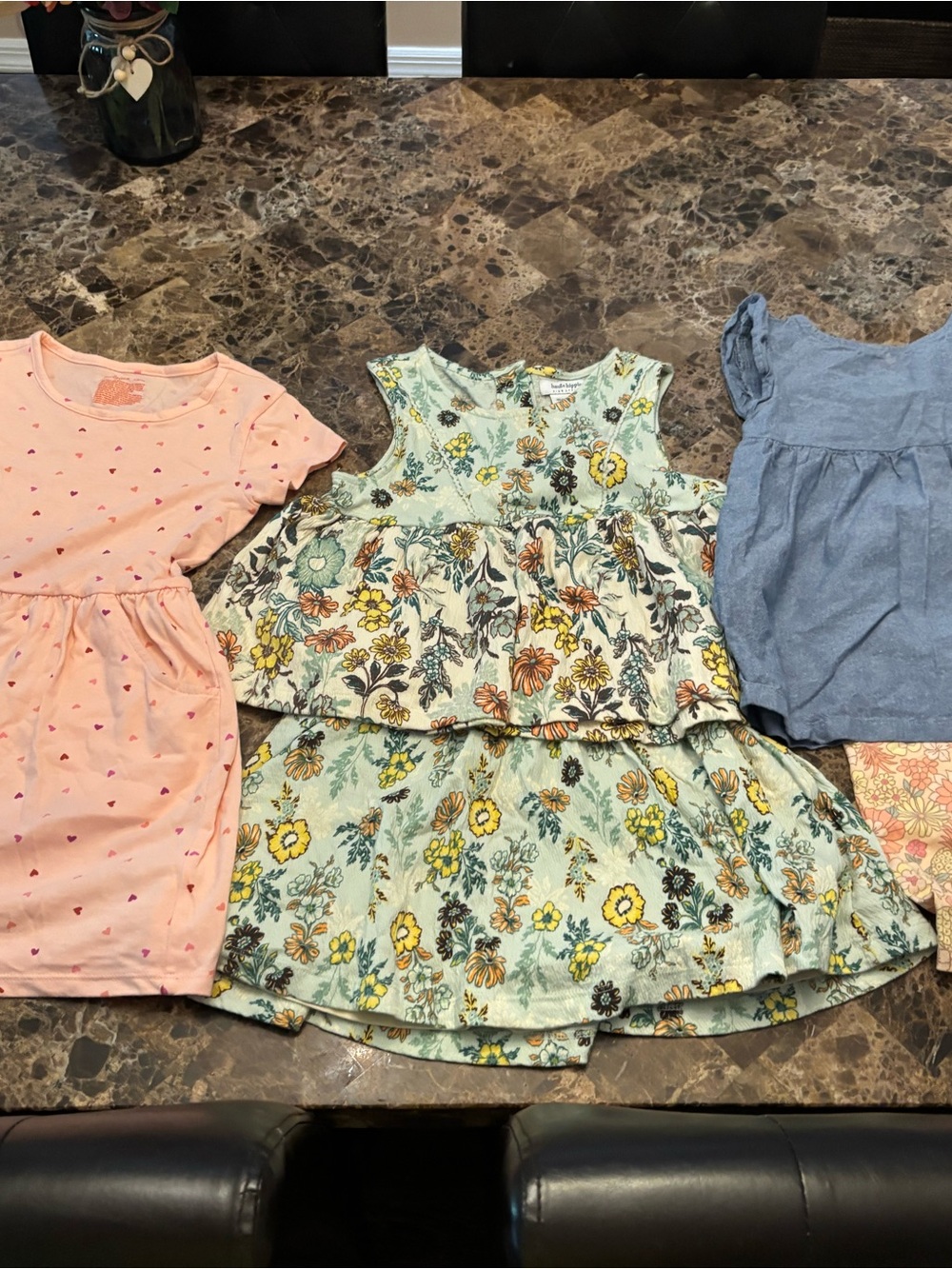 Girls size 7 bundle of spring summer sets!